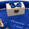Tava Mot Catifea Albastra Personalizata