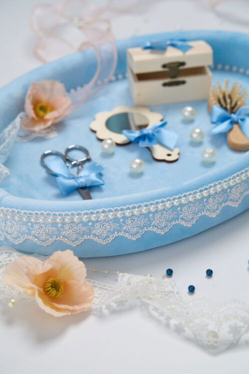 Set Tăviță Moț - Bleu - imagine 4