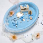 Set Tăviță Moț - Bleu