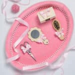 Set Tăviță Moț - Roz