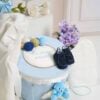 Trusou Complet De Botez Baieti Dan Cufar Volane Bleumarin 4