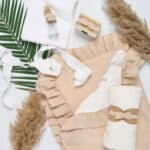 Trusou Muselină botez - bej