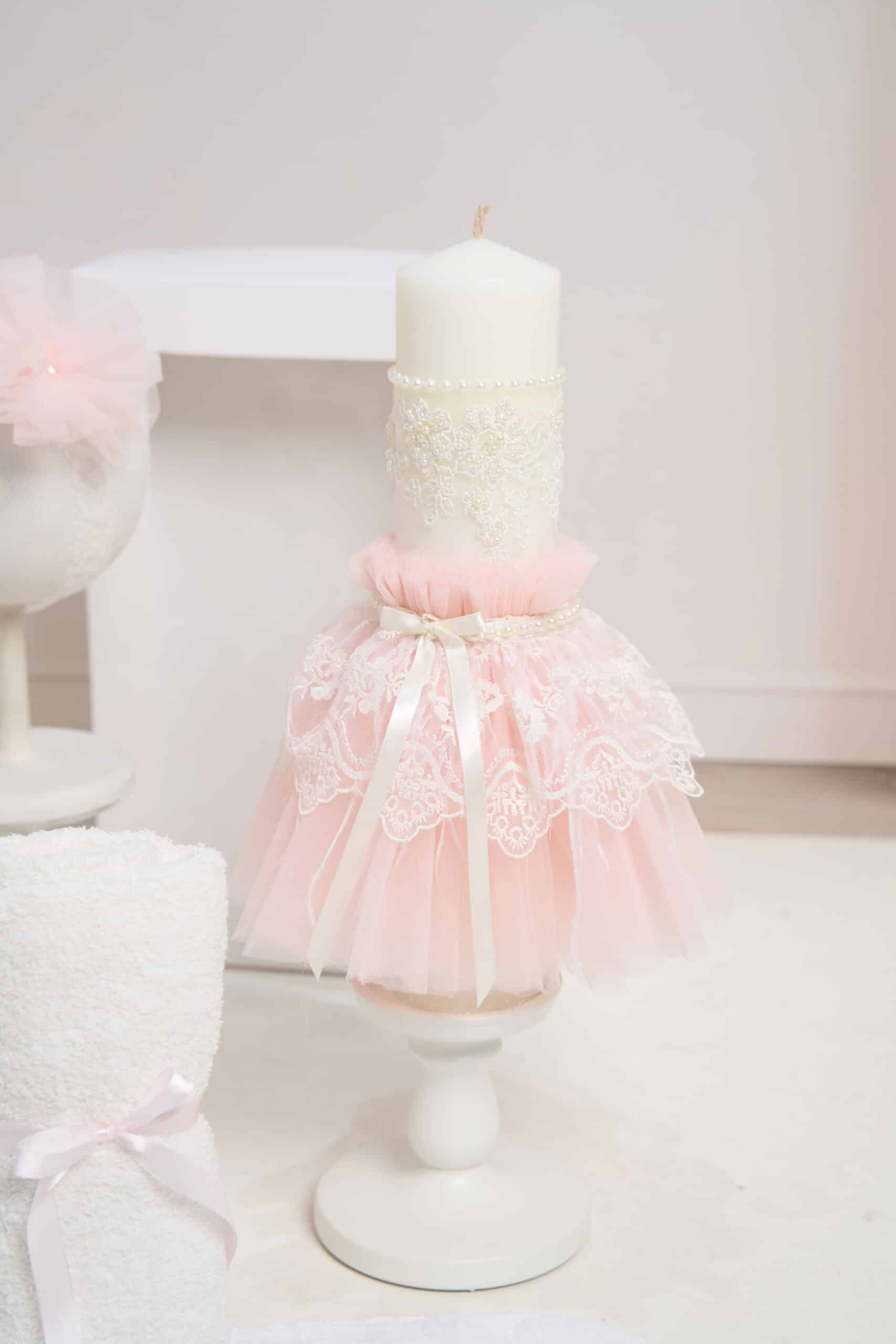 Set Fete Rose Barbie + Trusou + Lumânare 4 Set Fete Rose Barbie + Trusou + Lumânare - imagine 4