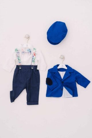 Costum De Botez Baieti Bleumarin