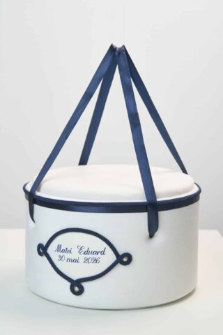 Cufar De Botez Varianta Cu Personalizare Cufere Buretat Bleumarin