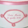 Cufar De Botez Buretat Varianta Cu Personalizare Cufere Buretat Roz