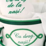 Cufăr buretat din catifea pufoasă - verde