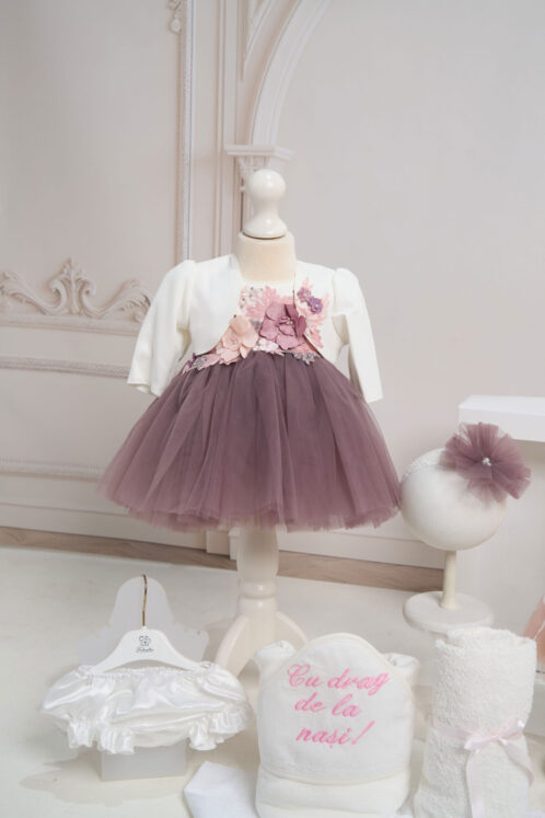 Set Fete Plum + Trusou + Lumânare - imagine 2