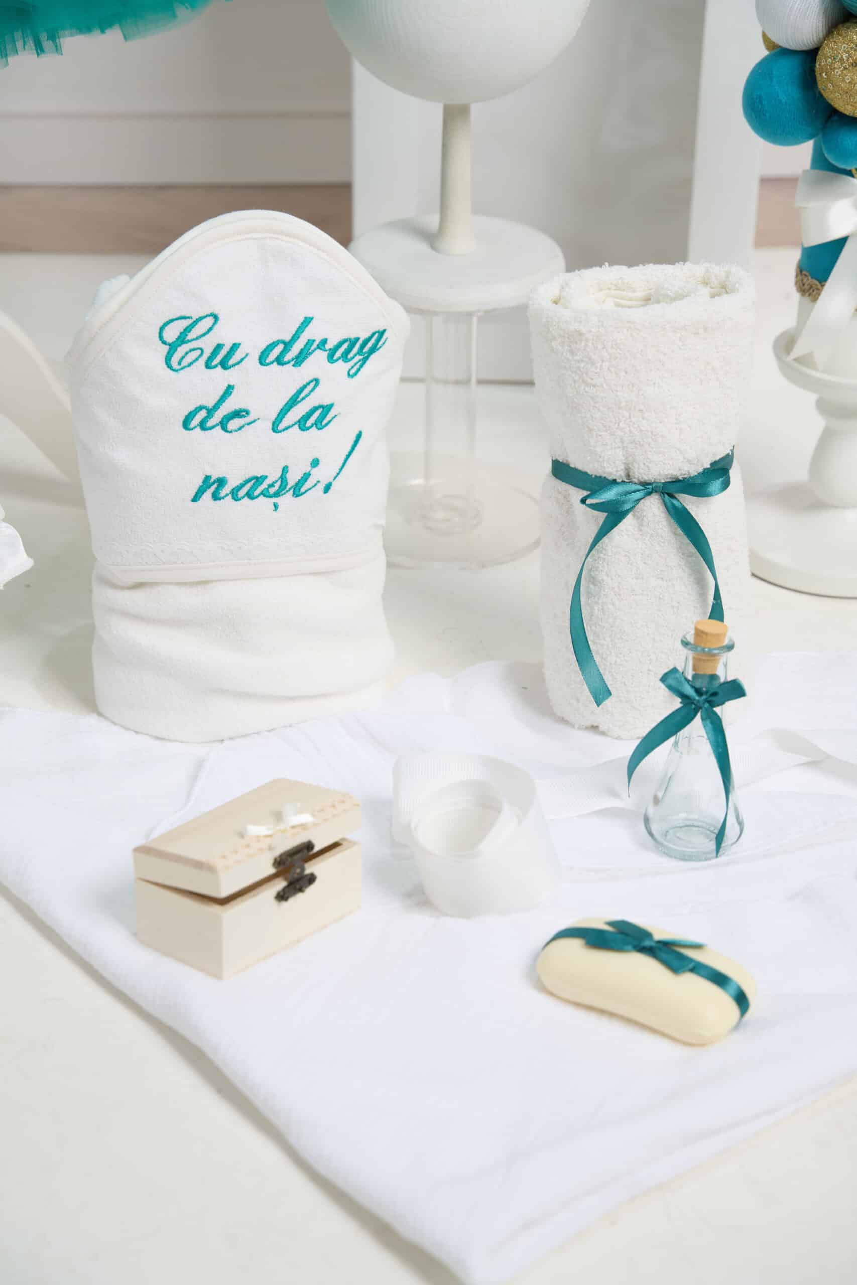 Set Fete Turcoaz + Trusou + Lumânare 5 Set Fete Turcoaz + Trusou + Lumânare - imagine 5