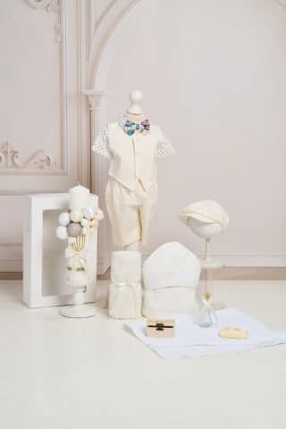 Set David ivoire + Trusou + Lumânare