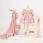 Set Rază de Borangic + Trusou + Lumânare - roz