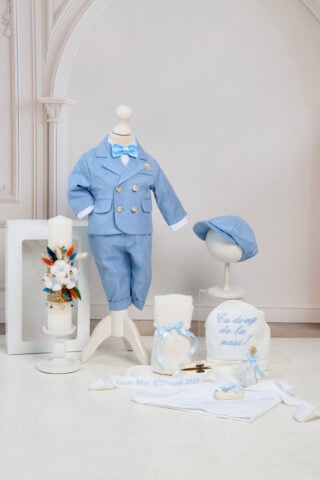 Set Felix bleu + Trusou + Lumânare