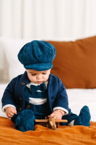 Set jachetă Leon bleumarin + Ioachim bleumarin