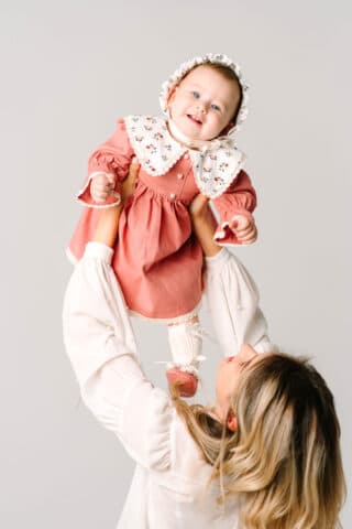 Rochie botez fete - 3 piese