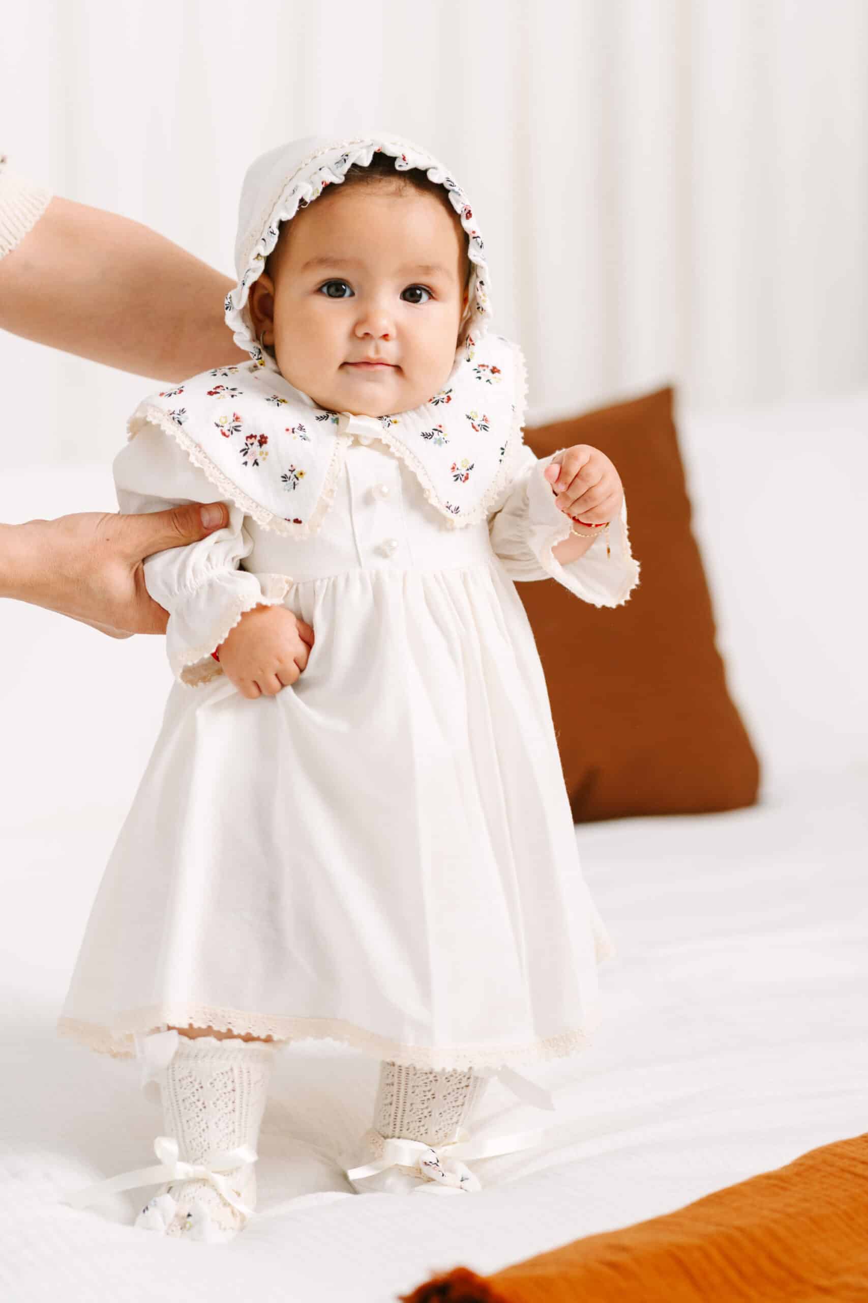 Set botez fete 3 piese - Pavlova - ivoire 1 Set botez fete 3 piese - Pavlova - ivoire