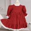 Set Esential De Botez Rochie Petit Coeur Caramiziu Capa Blana Ivoire