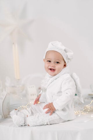 Costum de botez cu Aripi Detașabile, Serafim