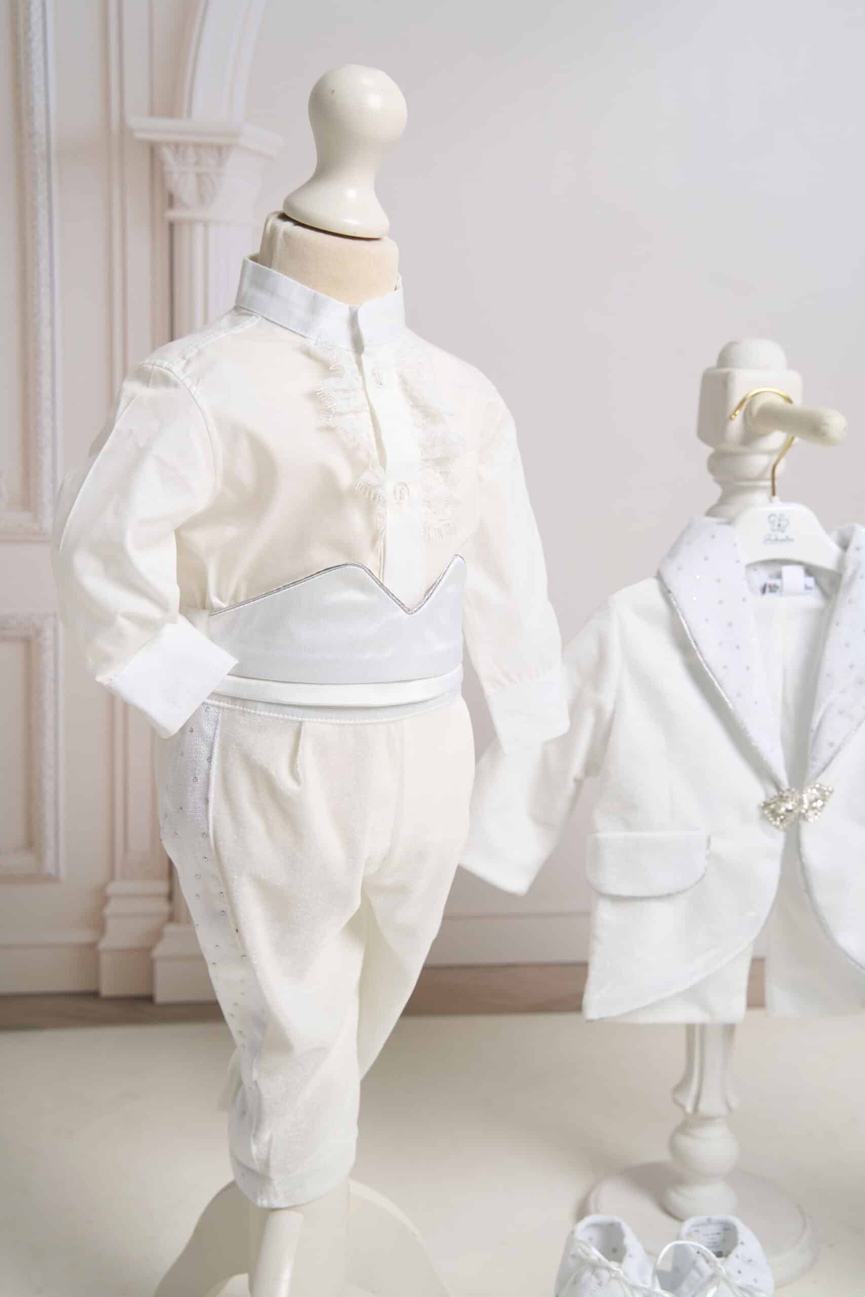 Set esențial de botez Serafim - Alb-ivoire 9 Set esențial de botez Serafim - Alb-ivoire - imagine 9