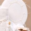 Cufar De Botez Floare Buretat Ivoire