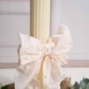 Lumanare De Botez Botez Fete Borangic Grej