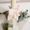 Lumanare De Botez Botez Fete Borangic Grej