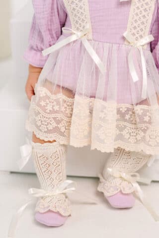 Șosete bebe - Set x3 șosete fete asortate