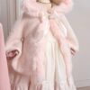 Set De Botez Esential Rochie Petit Coeur Capa Gluga