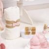 Set Esential De Botez Rochie Petit Coeur Capa Blana 3