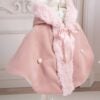 Set Esential De Botez Rochie Petit Coeur Capa Blana Roz