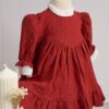 Set Esential De Botez Rochie Petit Coeur Caramiziu Capa Blana Ivoire