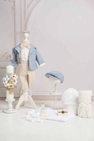 Set Esential Costum Botez Romeo Gri