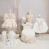 Trusou Complet De Botez Borangic Ivoire