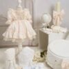 Trusou Complet De Botez Borangic Ivoire