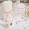 Trusou Complet De Botez Borangic Roz