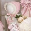 Trusou Complet De Botez Borangic Roz 4