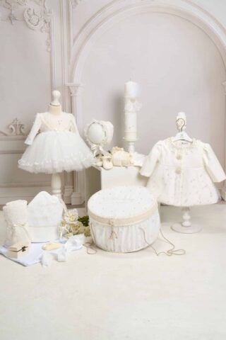 Trusou Complet De Botez Fete Olympia Perle