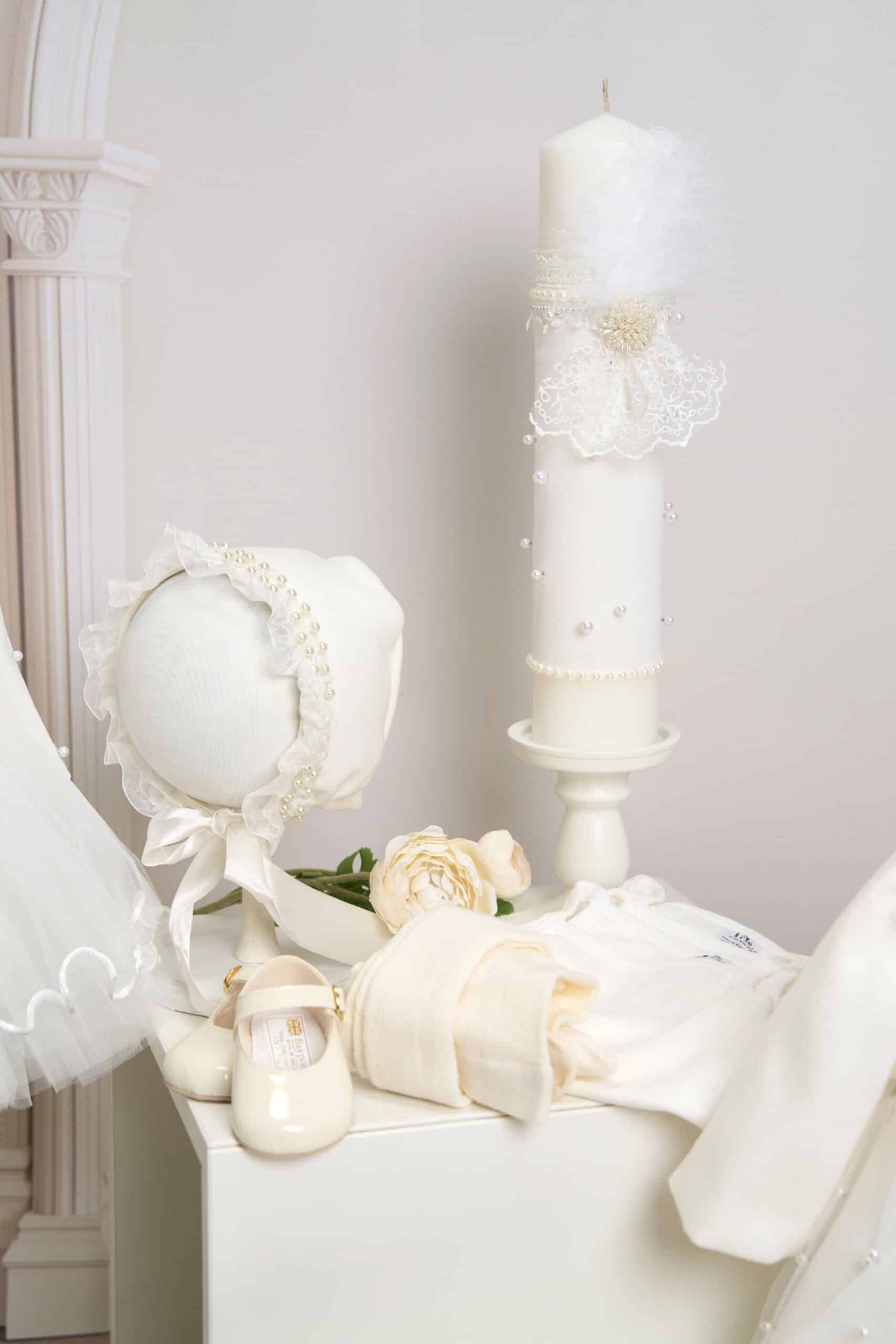 Set botez complet botez (trusou) - Olympia - ivoire - Varianta 2 8 Set botez complet botez (trusou) - Olympia - ivoire - Varianta 2 - imagine 8