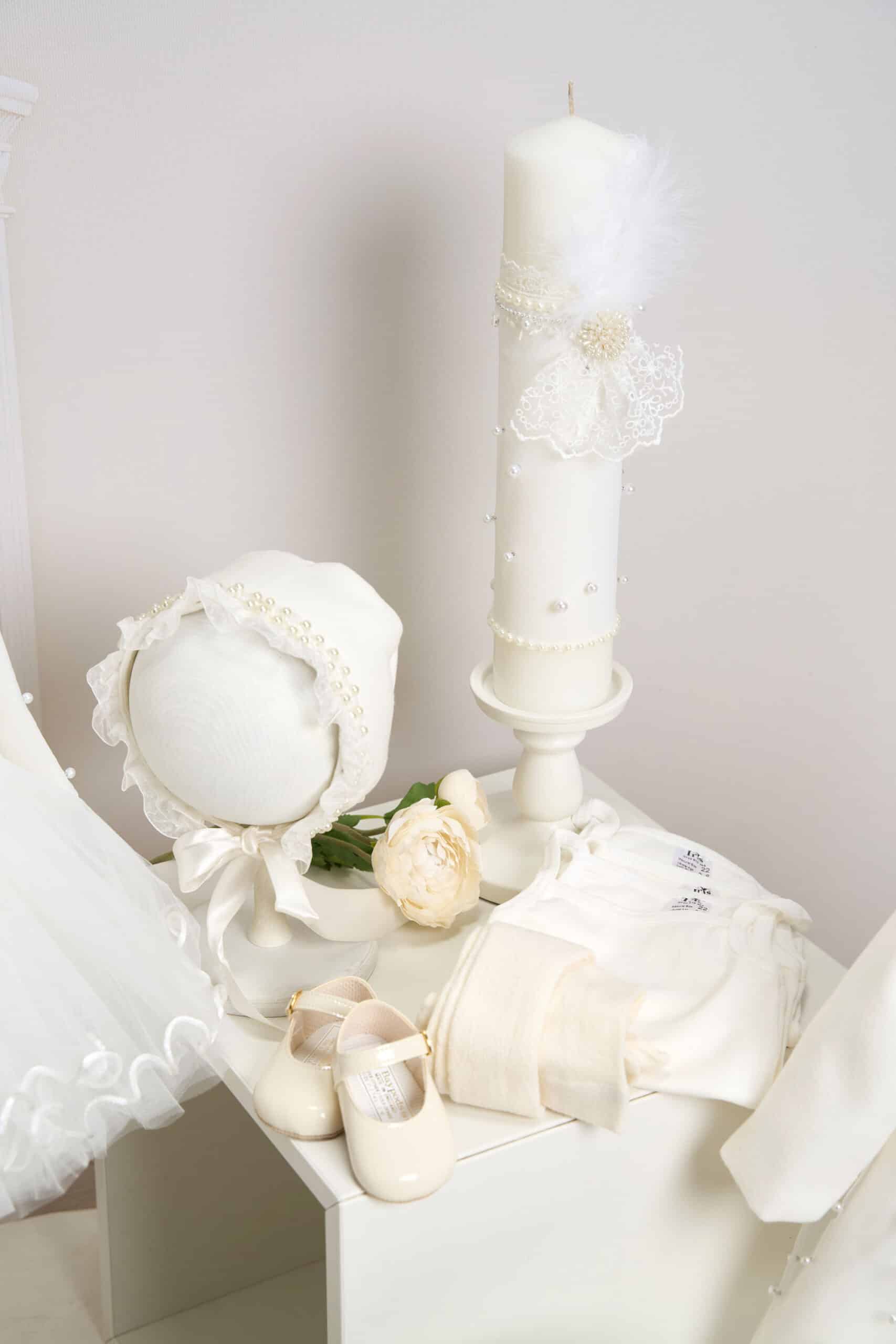 Set botez complet botez (trusou) - Olympia - ivoire - Varianta 2 4 Set botez complet botez (trusou) - Olympia - ivoire - Varianta 2 - imagine 4