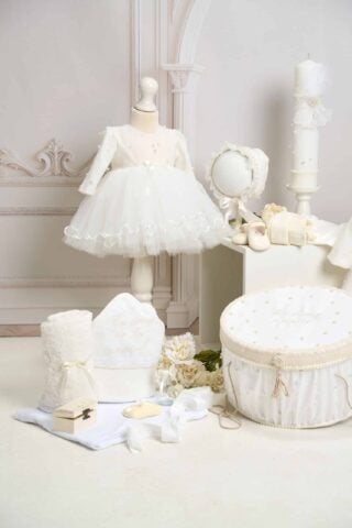 Trusou Complet De Botez Fete Olympia Perle