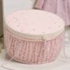 Trusou Complet De Botez Olympia Rochie Cu Palton Cu Perle