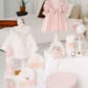 SET COMPLET BOTEZ - TRUSOU COMPLET - Celeste //roz