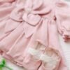 Rochita De Botez Lila Fleur Fete Roz