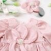 Rochita De Botez Lila Fleur Fete Roz