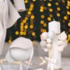 Set De Botez Baieti Stofa Jacheta Blana Mihail Ivoire Andreeatex