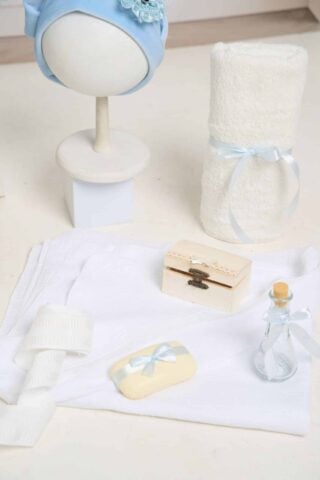 Set De Botez Esential Baieti Fabrizio Bleu