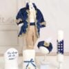 Set De Botez Esential Baieti Fabrizio Bleumarin