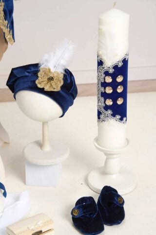 Set De Botez Esential Baieti Fabrizio Bleumarin
