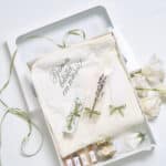 Set Cutie “Prima Băiță cu Nașii” - Tradiție, Iubire și Binecuvântare - olive