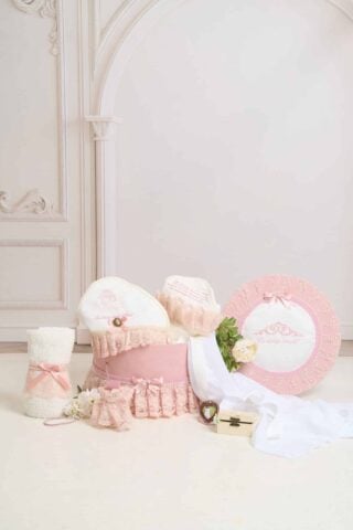 Pachet Botez Complet Volane Vintage Claire