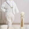 Costum De Botez Baieti Serafim Ivoire